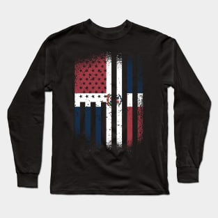 Dominican American Long Sleeve T-Shirt